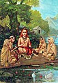 Image 38Adi Shankara (8th century CE) the main exponent of Advaita Vedānta (from Eastern philosophy)