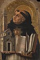 Image 4St. Thomas Aquinas, painting by Carlo Crivelli, 1476 (from Western philosophy)