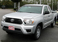 2012 model year Tacoma extended cab 4-cylinder (US)