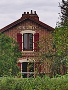 La gare de Raincheval - Arquèves en 2019, devenue une habitation.