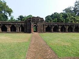 Kuruma Bedha or Kurumbera fort compound built during the rule of Kapilendra Deva Routray and which is today within the territorial limits of West Bengal state.