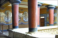 Sambad Minose kultuuri keskuses Knossose palees