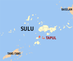 Peta Wilayah Suluk dengan Tapul dipaparkan