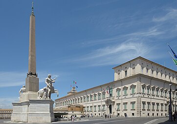 Điện Quirinale, phủ Tổng thống Ý.