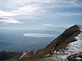 Глетка на Дојранското Езеро од врвот БоТра (Самаркајасен) на сртот на Беласица
