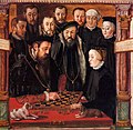 Image 10Hans Muelich, 1552, Duke Albrecht V. of Bavaria and his wife Anna of Austria playing chess (from Chess in the arts)