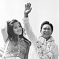 Image 20Ferdinand Marcos (pictured with his daughter Imee) was a Philippine dictator and kleptocrat. His regime was infamous for its corruption. (from Political corruption)
