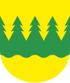 Image 18A coniferous forest pictured in the coat of arms of the Kainuu region in Finland (from Conifer)