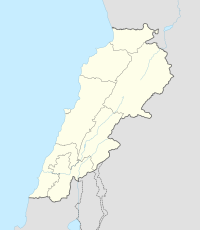 Kfar Abida is located in Lebanon
