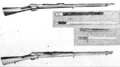 13. tips (augšpusē) un 22. tips (apakšā). Murata šautene ir pirmā vietējā ražotā japāņu armijas šautene, kas tika pieņemta ekipējumā 1880. gadā.