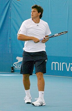 Taylor Dent Brisbane International -turnauksessa 2009.