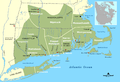 Image 2Indigenous territories, circa 1600 in present-day southern New England (from New England)