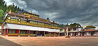 Rumtek Monastery in Sikkim is one of the major tourist attractions of Northeast India.