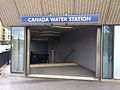 Entrance to Canada Water station