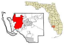 Kaupunki Leen piirikunnassa, Floridassa