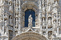 Detalhe do portal esculpido do Mosteiro dos Jerónimos, século XV, Portugal