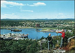 Postcard of Sandefjord − about 1970
