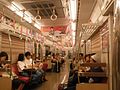 Midosuji Line set women-only car (car 6) interior (July 2016)