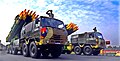 Indian Army Tatra truck carrying BM-30 Smerch rocket