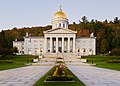 Image 5The gold leaf dome of the neoclassical Vermont State House (Capitol) in Montpelier (from Vermont)