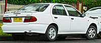 Pre-facelift Nissan Pulsar sedan (Australia)