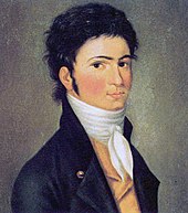 Portrait de Beethoven vers 1800