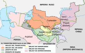 La región bajo el Imperio ruso