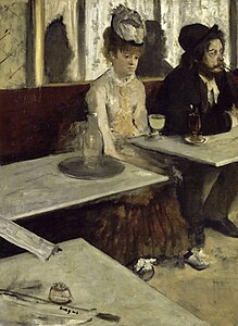 Absent İçenler (Fransızca: L'Absinthe), Edgar Degas'nın 1876 tarihli yağlı boya tablosu. Paris'teki Orsay Müzesi'nde sergilenen tablo, Paris'in endüstriyel gelişimi sırasında oluşan sosyal yalnızlığın bir temsilidir.