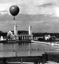 Guild's Lake at the 1905 Exposition, shortly before it was buried