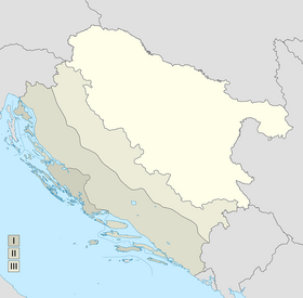 Momčilo Đujić is located in NDH