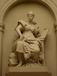 Statue de Jules Blanchard, dans la salle des Autorités.