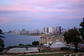 Tel Aviv vue de Jaffa.