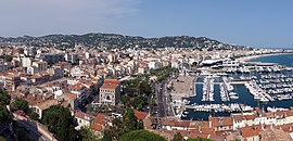 A view of Cannes