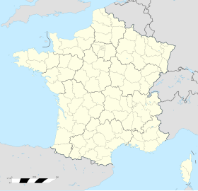 Šatne na mapi Francuske