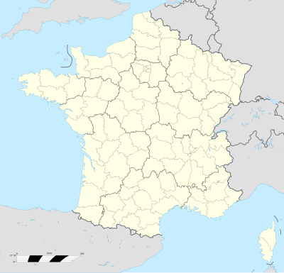 Чемпіонат Франції з футболу 1999—2000. Карта розташування: Франція
