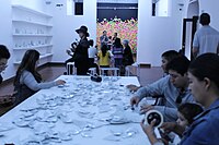 Exhibition dedicated to Yoko Ono in the Cultural Metropolitan Centre of Quito (2018)