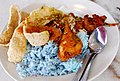 Image 5Nasi kerabu (from Malaysian cuisine)