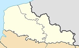 Brévillers trên bản đồ Nord-Pas-de-Calais