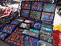Image 4Hand painted crafts at the Otavalo Artisan Market (from Culture of Ecuador)