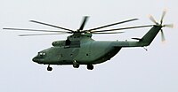 Um Mil Mi-26 da Venezuela.