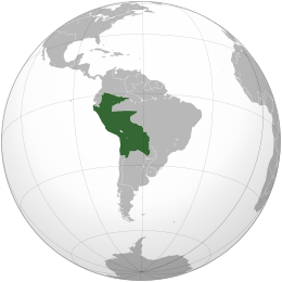 Plasseringa til Perú-Boliviana