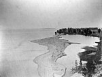 Yellowstone Lake's outlet (1871)
