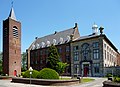 L'abbaye d'Affligem en 2012, située à Affligem dans la province du Brabant flamand.