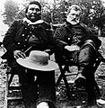Image 51Chief Joseph and Col. John Gibbon met again on the Big Hole Battlefield site in 1889. (from Montana)