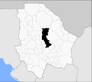 Location in the state of Chihuahua