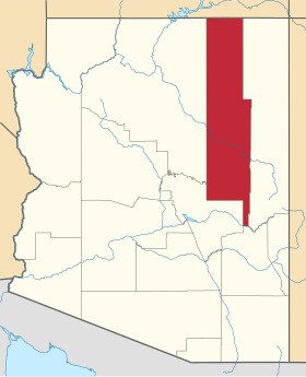 Localisation de Comté de NavajoNavajo County