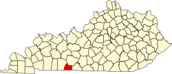Koartn vo Simpson County innahoib vo Kentucky