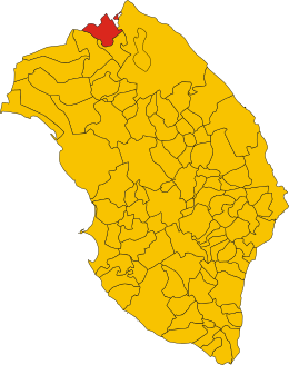 Squinzano - Localizazion