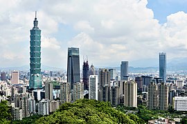 Taipei, Taiwan's fourth largest city and the seat of the ROC government.