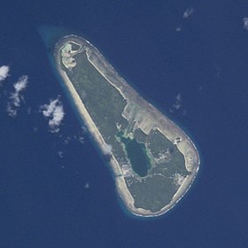 Localización do atol de Vaitupu